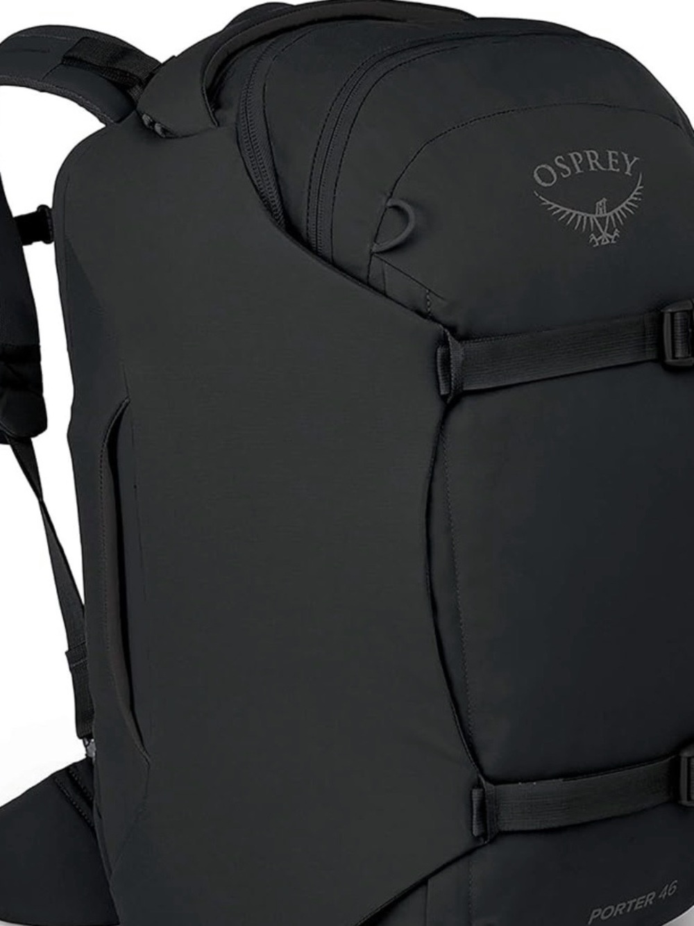 OSPREY Black Porter 46L Travel Backpack - Picture 4 of 7